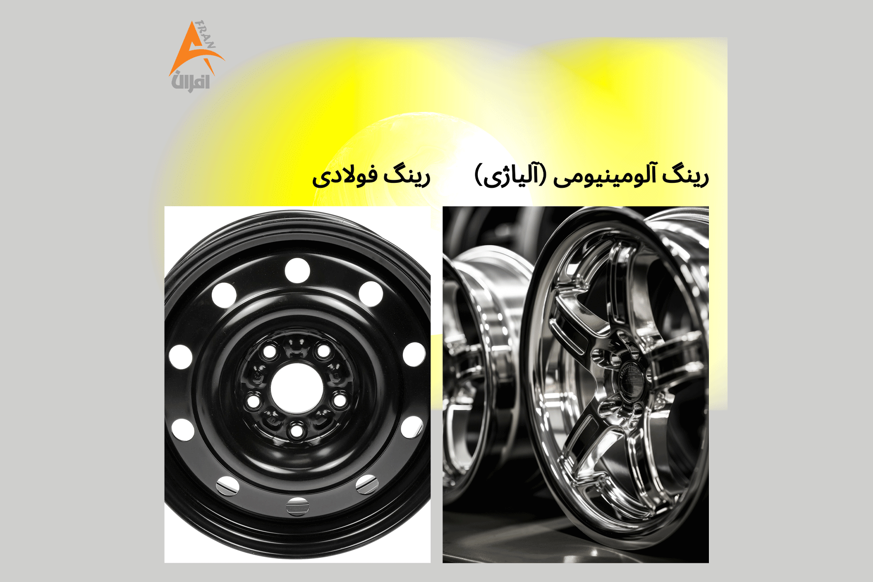 تاب‌برداشتن رینگ خودرو