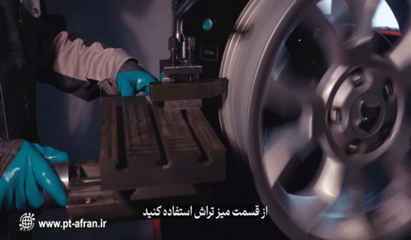 دستگاه تابگیری رینگ افران آموزش تابگیری رینگ دستگاه صافکاری رینگ افران فیلم و عکس کار با دستگاه تابگیری رینگ خرید دستگاه تابگیری رینگ