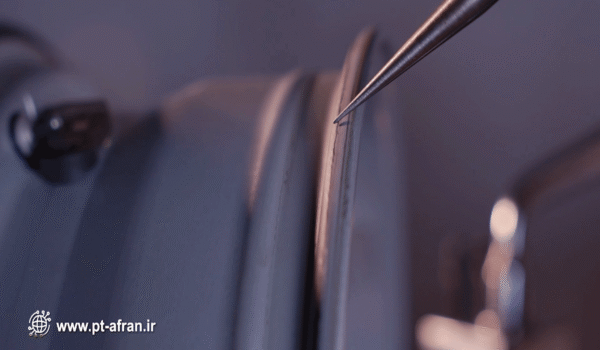 دستگاه تابگیری رینگ افران آموزش تابگیری رینگ دستگاه صافکاری رینگ افران فیلم و عکس کار با دستگاه تابگیری رینگ خرید دستگاه تابگیری رینگ